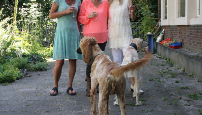 Selfie Sunday #8 – tango, three girlfriends and two Saluki’s
