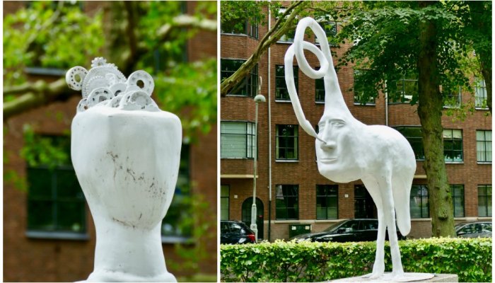 Art by Gloria Friedmann at ArtZuid 2019 |curlytraveller.com