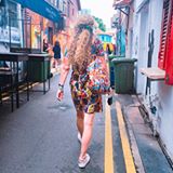 Walk, walk, walk... #walking #hajilane #hajilanesingapore #singapore #diabetessucks #curlyhair